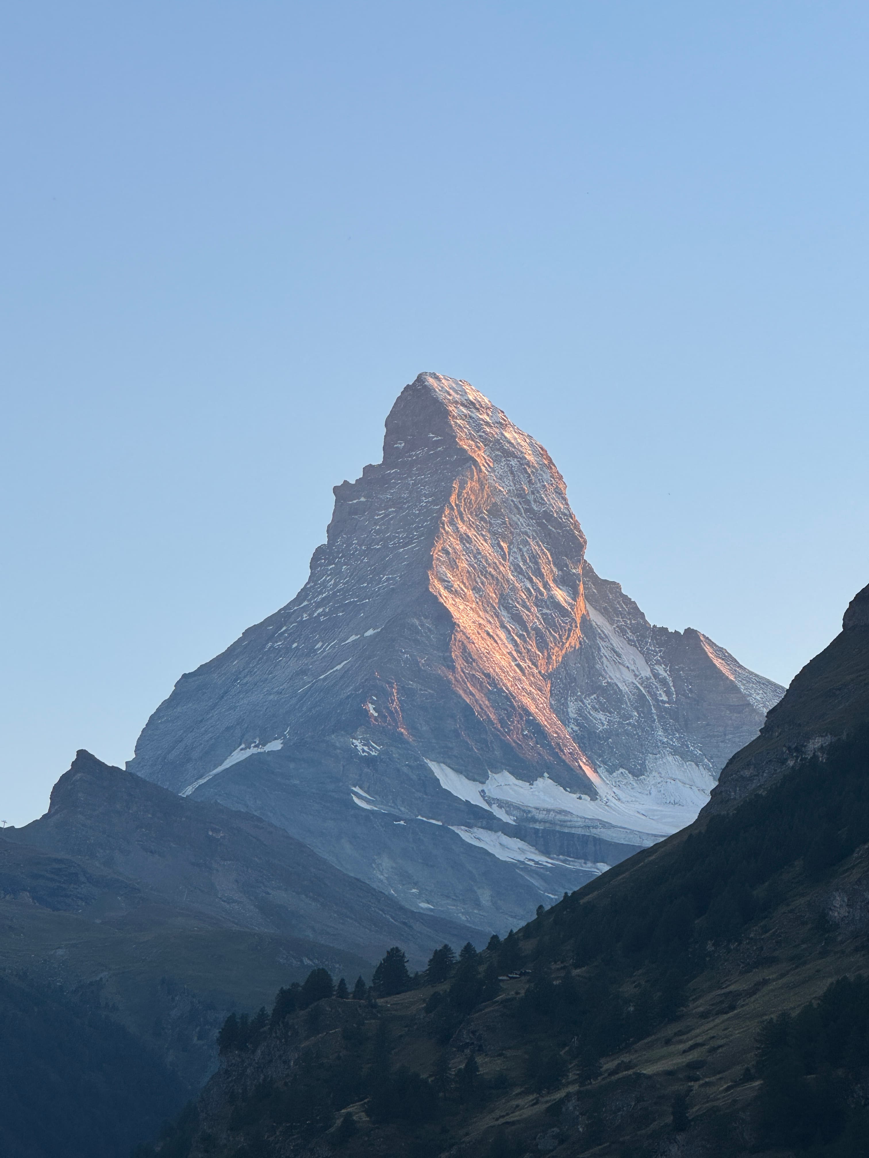 Tram in Prague, with sunshine
